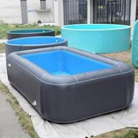 Aufblasbarer Pool mit Drop-Stitch-Technologie, Vollrahmen, Robuste Struktur, Hochbelastbar, Verschleißfest für den Außenbereich und Familiengarten