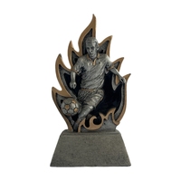 Trophée de football personnalisé WeiVista en résine, récompense de dribble, fait main et peint à la main, fournisseur et fabricant