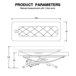 Zhukangmei — Table de Massage Facial de luxe moderne, avec 3 moteurs électriques, pour le traitement <span class=keywords><strong>du</strong></span> sexe, produit cosmétique, pour les cils - Product Image 2