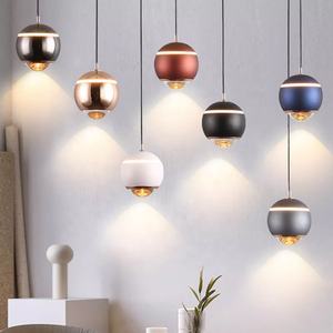 Éclairage Salon Chevet Moyen Suspension Haut de Gamme Moderne Minimaliste Bar Table Réglable Cordon Suspendu LED Aluminium - Product Image 5