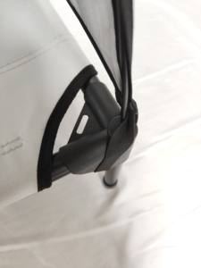 Luxuriöses Erhöhtes Modernes Rechteckiges Hundebett für Kleintiere Abnehmbare Abdeckung Atmungsaktives Taft-Oxford-Gewebe Innen/Außen Karton - Product Image 3