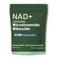 Capsules de Resvératrol ACORN Nad+ Nicotinamide Riboside Énergie Améliorée Anti-Âge Compléments NAD