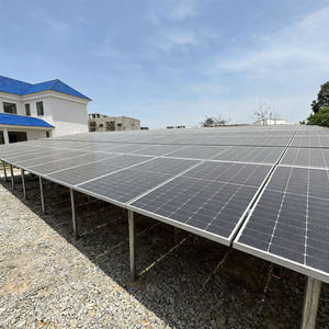 Panneau solaire monocristallin en silicium 18V 120W pour la production d'énergie solaire en extérieur, installation gratuite - Product Image 2