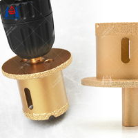 Foret diamanté multifonction pour robinet, drain et installation de bouchon d'eau