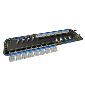 สายคัดแยกสินค้าอัตโนมัติสำหรับคลังสินค้าอุปกรณ์จัดการพัสดุ - Product Image 2