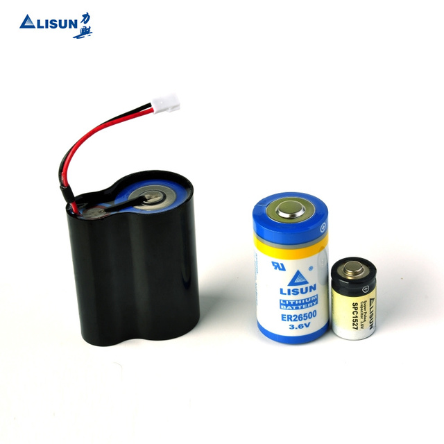 Wide Operating Temperature High Voltage Battery ER26500 Primary Battery Pack and Capacitors