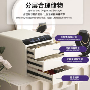 China Supplier Smart Safe Locker Smart Furniture Steel Caja Fuerte Fingerprint <strong>Mini</strong> Safe Box - Product Image 4