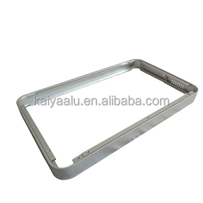 High Quality CNC Customized Extrusion Aluminum Extrusion Profile Anodized Aluminum Frame for Display Screen