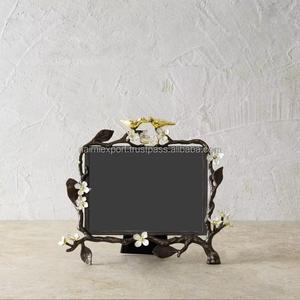 Cadre photo Elegance Cadre photo métallique décoratif doré et oxydé - Product Image 5