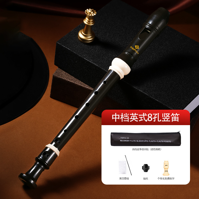 Noir britannique milieu de gamme 8 trous