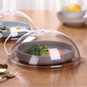 Contenants alimentaires sûrs <span class=keywords><strong>Couvercle</strong></span> transparent <span class=keywords><strong>Couvercle</strong></span> anti-éclaboussures <span class=keywords><strong>pour</strong></span> <span class=keywords><strong>micro</strong></span>-ondes <span class=keywords><strong>Couvercle</strong></span> en plastique <span class=keywords><strong>pour</strong></span> aliments <span class=keywords><strong>pour</strong></span> <span class=keywords><strong>micro</strong></span>-ondes avec poignée et trous de vapeur - Product Image 4