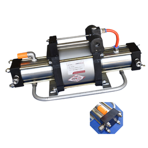 Pompe à gaz pneumatique haute pression pour Argon, Hélium, Azote, CH4, 50 Mpa, pompe à piston pour l'usinage - Product Image 2