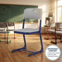Meubles de classe : Bureau et chaise scolaires doubles combinés pour 2 élèves, bureau scolaire double universitaire, bureau scolaire en bois