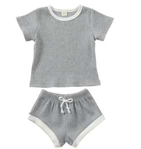 Conjunto de Ropa para Niños, Estilo Nuevo, Pantalones Cortos Informales para Bebé, Ropa de Verano de Algodón Orgánico de Alta Calidad, 1-6 Años - Product Image 3