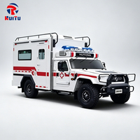 Ambulance blindée tout-terrain diesel à quatre roues motrices, transport multi-personnes, personnalisable, multi-lits, autres équipements médicaux, Euro 4