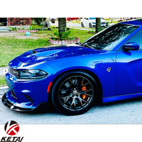 Ajustement parfait Rock Style ABS voiture accessoires noir avant lèvre SRT pare-chocs pour Dodge Charger 2015 +