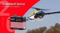 KST MS725 V8.0 HV Digital Coreless Servo Sensor Hall Bahan ABS Cetakan Pribadi 20Kg Torsi Tinggi 0.07dtk Aksesoris RC