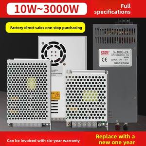 ספק כוח מיתוג Mean Well בעל הספק גבוה 24V <span class=keywords><strong>DC</strong></span> יחיד 1.5A, 220V ל-24V, יעילות 89%, הגנה מפני מתח יתר, יציאות LED - Product Image 2