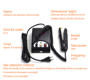 Thể Hiện Lạnh Siêu Âm Tóc Mở Rộng Máy Cho Tóc Salon Chuyên Nghiệp Liên Kết Máy Cho Phần Mở Rộng Tóc - Product Image 2