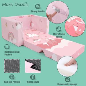 <strong>Kid</strong> <strong>Sofa</strong> for Playing Convertible <strong>Sofa</strong> with Removable and Waterproof Cover - Product Image 3