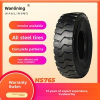 Pneu de camion radial tout acier 900R20, ensemble complet avec motif de bande de roulement minier à trois lignes, fabriqué à Dongying, Shandong