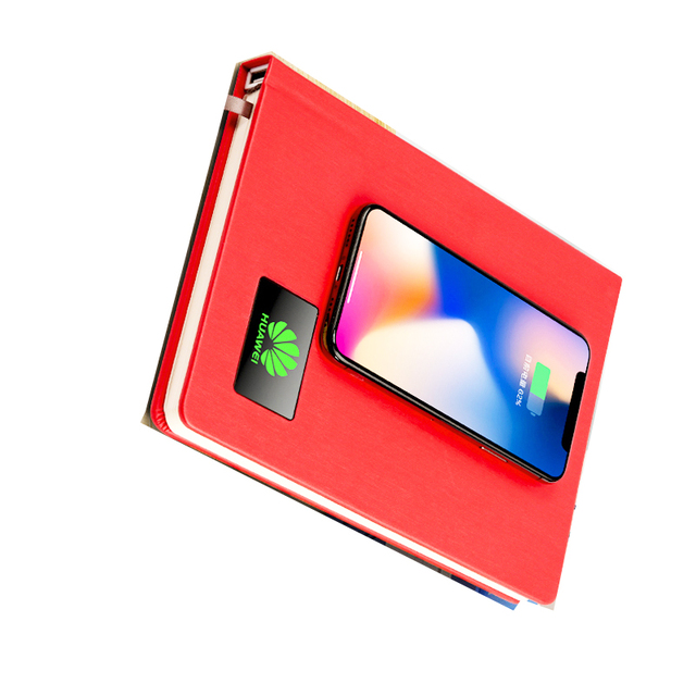 Gift A5 Wire Bound Smart Erasable Diary Wireless Charger Notebook With Powerbank Usb Flash Disk