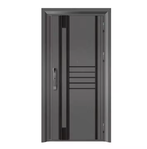 Venta caliente <span class=keywords><strong>puerta</strong></span> de entrada de <span class=keywords><strong>villa</strong></span> de estilo coreano 304 ventilación de acero inoxidable antirrobo <span class=keywords><strong>puerta</strong></span> de acero inoxidable de apertura única - Product Image 3