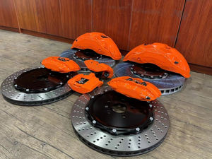 Kit d'étriers de frein surdimensionnés colorés Rosy, étrier de frein à 10 pistons / étrier de frein à 4 pistons, crochet de frein 420 mm pour <span class=keywords><strong>Chrysler</strong></span> C300 - Product Image 5