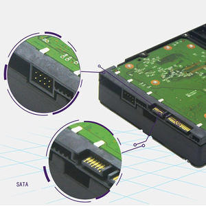 3.5นิ้ว1T ฮาร์ดดิสก์สำหรับเดสก์ท็อป NAS เซิร์ฟเวอร์ NAS ฮาร์ดไดรฟ์ภายใน WD10PURX WD10EJRX WD10PURZ WD11PURZ <span class=keywords><strong>WD10EFRX</strong></span> WD10EZEX WD10EARZ - Product Image 3