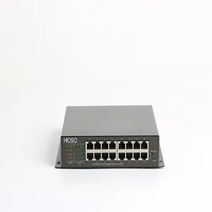 Foway2318PFS 16 포트 10/100M PoE/PSE + 2 포트 100M/1000M SFP DC48V 200W PoE 스위치