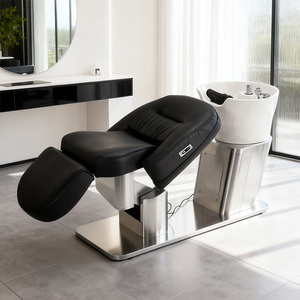 XFMC Salón <span class=keywords><strong>de</strong></span> belleza <span class=keywords><strong>Cabello</strong></span> eléctrico Spa Lavado Champú Cama Masaje tailandés Cabeza Spa Levantamiento eléctrico Champú <span class=keywords><strong>Silla</strong></span> con <span class=keywords><strong>lavabo</strong></span> - Product Image 3