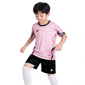 Ensemble de maillots de football personnalisés pour enfants SC03, séchage rapide, respirant, uniforme de football pour jeunes, vêtements d'équipe, vente en gros OEM OD - Product Image 1