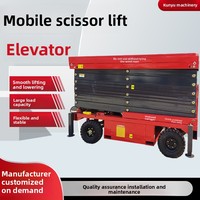 Nouvelle Plateforme Élévatrice Mobile à Ciseaux Électrique en Acier Berui Personnalisée avec Hauteur de Travail de 10m, Mobile, Shandong