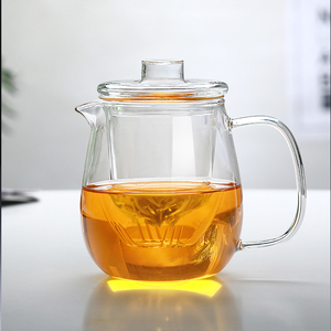 Tazza <span class=keywords><strong>da</strong></span> Tè in Vetro Trasparente con Infusore e Logo Personalizzato, Capacità 600ml, Design Moderno Ideale per Feste e Uso Domestico - Product Image 3