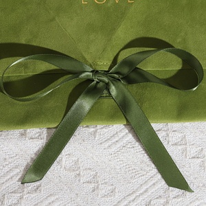 Busta di lusso <span class=keywords><strong>in</strong></span> velluto di alta qualità custodia protettiva con Logo personalizzato stampato sciarpa per vestiti borsa <span class=keywords><strong>in</strong></span> velluto sacchetto regalo - Product Image 5