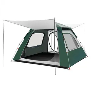 Fabriek Buiten Winddicht Familie Camping Tent Draagbare Tent Voor Camping Wandelen B-HW109