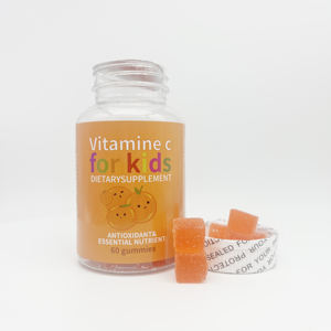 OEM vitamina C suplementos alimenticios niños dulces fabricante para niños gomoso forma naranja sabor vitamina C niños gomoso caramelo - Product Image 2
