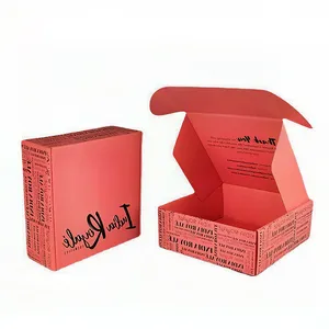 Custom Printed Colorful Corrugated Paper Cardboard Box With Outer Packaging For Paper Color Boxes