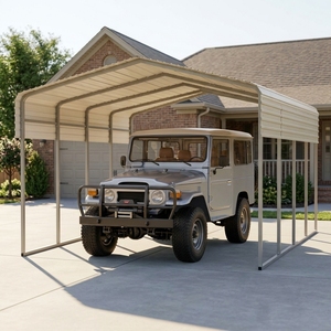Estructuras Metálicas Premium <span class=keywords><strong>para</strong></span> Estacionamiento de Autos, Cobertizos <span class=keywords><strong>Metálicos</strong></span> <span class=keywords><strong>para</strong></span> Exteriores, Kits de Construcción de Garajes, <span class=keywords><strong>Precio</strong></span> de Fábrica, Mayorista - Product Image 4