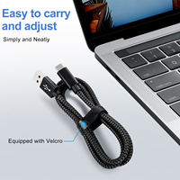 Kabel Tipe-C 480Mbps Kabel Pengisian Cepat 3A 60W USB Tipe A ke USB C 2.0 untuk Komputer dengan Fungsi Pengisian Daya 3A