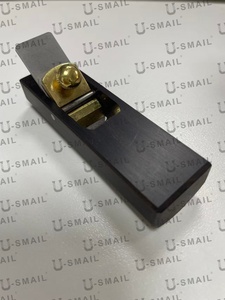 Herramienta manual de carpintería para recortar y biselar madera, para bricolaje, de ébano negro con arco exterior ancho, modelo Light Planer-11 - Product Image 4
