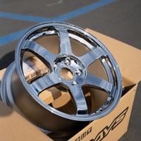 Jantes forgées Chrome Custom 18 19 20 21 22 pouces 5x114.3/5x120/5x112 pour BMW F30 E46 M3 G37 Mazda MX5 BRZ Honda Camry