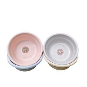 Bassine en plastique épaissi pour enfants, bébés, lavage des pieds, lessive, cuisine, lavage des légumes, ronde, durable, 26-38 cm - Product Image 5