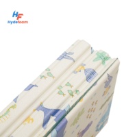 Matras Lipat Hydefoam XPE untuk Bayi dengan Alas Anti-Selip Bertekstur untuk Lantai Kayu Keras, Ubin, dan Laminasi