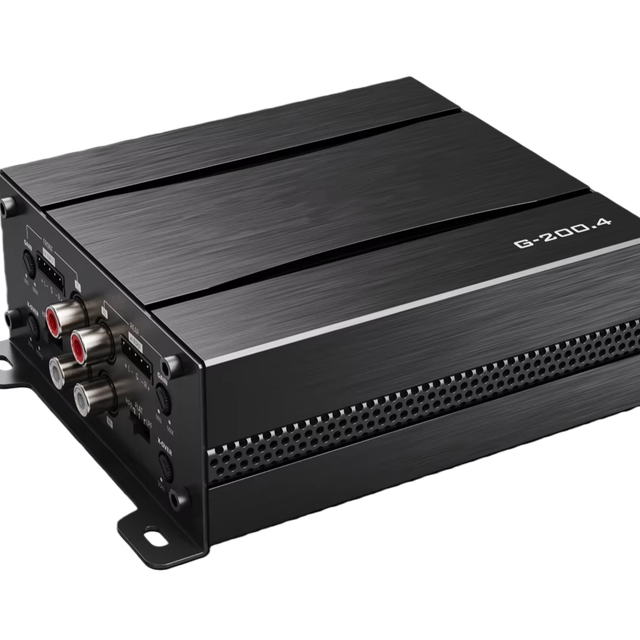 Big Power 4ch *150W  Car Amplifier Equipped with Wired Remote for Car Audio G200.4