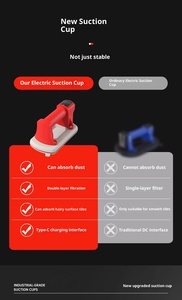 Outil de levage et de fixation des carreaux de céramique et du verre, ventouse à vide rectangulaire, ventouse de 90 kg, mini taille 166*90 mm - Product Image 6