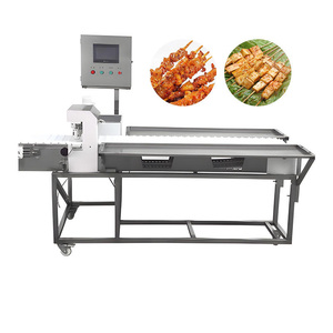 Máquina Comercial Automática Eléctrica para Procesar Brochetas de Carne / Máquina para Brochetas de Barbacoa y <span class=keywords><strong>Kebab</strong></span> de Acero Inoxidable de Alta Capacidad - Product Image 5
