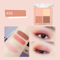 Palette d'ombres à paupières scintillantes sans marque, marque privée, maquillage longue durée
