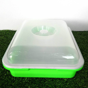 Plateau de germination de haricots ménage pépinière microgreen <span class=keywords><strong>bassin</strong></span> de semis hydroponique plateau de plantation de semis de blé plateau de semis de germination - Product Image 2