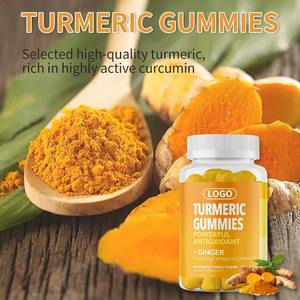 OEM/ODM bonbons au curcuma végétaliens suppléments de santé pour le soulagement de la douleur bonbons immunitaires de soutien du cœur vitamines adultes nouveau-nés - Product Image 2